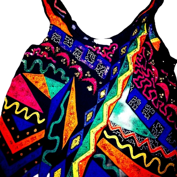 Together Tops - Together vintage tank top multicolor designs